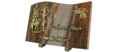 plaque funéraire amitié